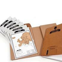 Без бренда «Скретч-карта мира стирающаяся. Карта путешествий» в Краснодаре