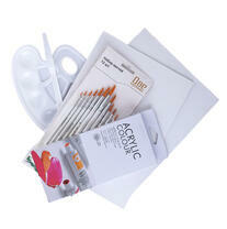 Без бренда «Набор подарочный «Две картинки»: краски акрил 12x12 мл, 2 холста 22x30 на мдф, 10 кистей, мастихин, палитра. Уценка (без упаковки)» в Краснодаре в интернет-магазине  Без бренда «Набор подарочный «Две картинки»: краски акрил 12x12 мл, 2 холста 22x30 на мдф, 10 кистей, мастихин, палитра. Уценка (без упаковки)» в Краснодаре