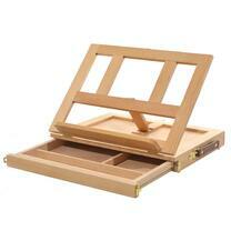 Без бренда «Коробка 10 шт.: Мольберт Две картинки этюдный ящик, настольный, хлопушка 30 см» в Краснодаре