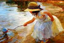 Без бренда «Девочка пытается спасти мяч» в Краснодаре