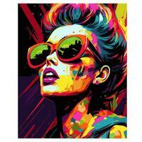 Без бренда «Яркая девушка в солнечных очках» в Краснодаре