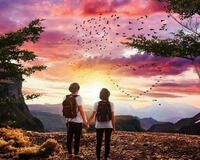 Без бренда «Влюбленные встречают закат на горе» в Краснодаре