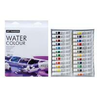 Без бренда «Коробка 24 шт.: Краски акварель «Две картинки» в тюбиках 24 шт. по 12 мл» в Краснодаре