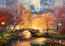 Парк в Нью-Йорке