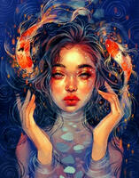 Без бренда «Девушка и карпы кои» в Краснодаре