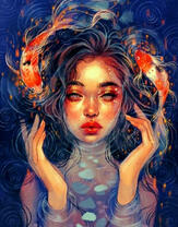 Без бренда «Девушка и карпы кои» в Краснодаре