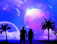 Без бренда «Влюбленная пара под ночным небом» в Краснодаре