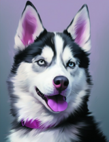 Хаски с глазами разного цвета