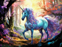 Без бренда «Единорог в фэнтезийном лесу» в Краснодаре в интернет-магазине  Без бренда «Единорог в фэнтезийном лесу» в Краснодаре