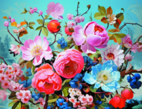 Без бренда «Пионы и другие цветы» в Краснодаре в интернет-магазине  Без бренда «Пионы и другие цветы» в Краснодаре