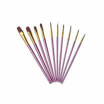 Без бренда «Кисти для рисования набор (10 шт) сиреневые» в Краснодаре